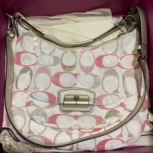 Vintage Y2K Coach bag sparkling pink